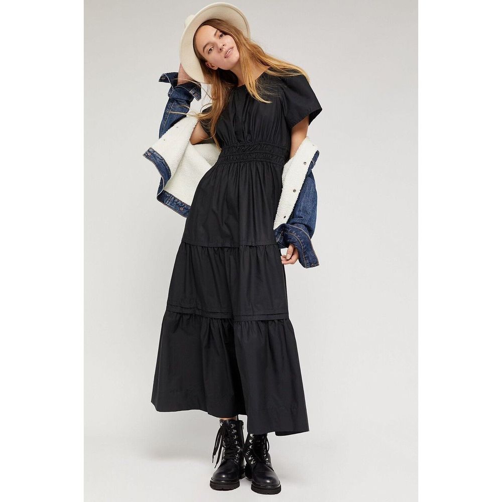 NEW Anthropologie The Somerset Maxi Dress Size XXS